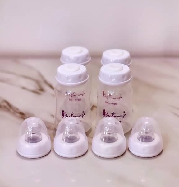 Single Wakaabout wearable breast pump with 150 ml storage and feeding set